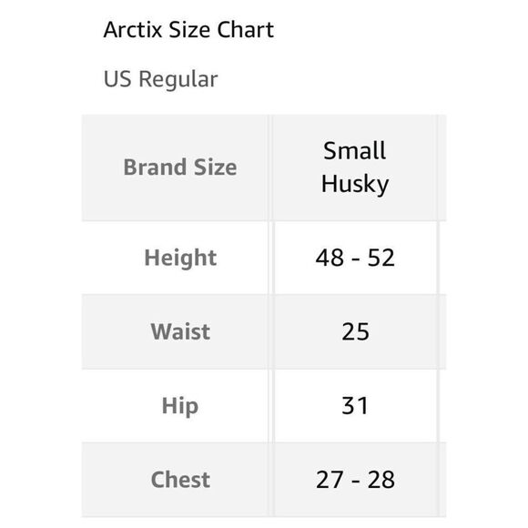 NEW Arctix Kids Insulated Snow Bib Overalls Small Husky - Picture 6 of 6